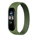 Miniatyrbilde 1 av 5: Grønn Grønn kompatibel med Xiaomi Mi Band Nylon Klokkereim, Størrelse: xl 180mm