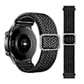 Miniatyrbillede 1 af 5: Sort Sort kompatibel med Samsung Galaxy Watch Active2 40mm Nylon Urrem