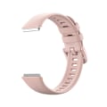 Pikkukuva 3 / 5: Ruusunpunainen silikoninen ranneke, yhteensopiva Huawei Band 7 / Honor Band 7 kanssa