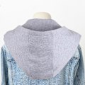Miniatyrbillede 1 af 5: Dame falsk krave Dunjakke All-Matching Sweater Hat Mænd D gray