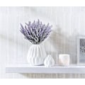 Miniatyrbillede 4 af 5: Kunstige Lavendelblomster Planter 8 Stykker, Livagtige UV-resistente Falske Buske Grønne Buske Buket Lavender 8