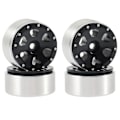 Miniatyrbild 3 av 5: Ny 1.0 Beadlock Cnc Mini Crawler hjulfälgnav kompatibel med 1/24 Rc Crawler,b