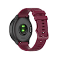 Miniatyrbillede 5 af 5: Sort Sort Lille Gitter Silikonerem kompatibel med Garmin VivoMove Style