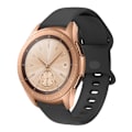 Miniatyrbillede 4 af 5: Sort Sort kompatibel med Garmin Venu silikone urrem 22mm
