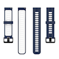 Miniatyrbild 2 av 5: Midnattsblå Vit Midnattsblå Vit Silikonarmband kompatibelt med Huawei Watch Gt 3 46mm kompatibelt med Huawei Watch Gt 3 46mm