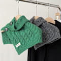 Miniatyrbilde 3 av 5: Dame falsk krage Avtakbar halv Vinter Koreansk stil All-Ma Mocha Green 34cm