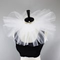 Miniatyrbilde 3 av 4: Dame falsk krage Avtakbar halv Puffet Sceneopptreden St White