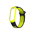 Miniatyrbilde 1 av 5: Grønn Silikon Klokkereim kompatibel med Xiaomi Mi Band 3 & 4