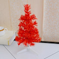 Miniatyrbilde 5 av 5: Mini juletre med stabil base, levende farge, realistisk utseende, gjenbrukbart kunstig juletre, borddekorasjon