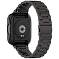 Miniatyrbillede 2 af 5: Sort Sort Tre-perle Rem kompatibel med Redmi Watch 3 Lite / Watch 3 Active