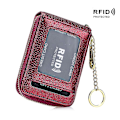 Miniatyrbild 1 av 5: Et, Rfid H Et, Nyckelring D Ow Zip H (vertikal 10 fack) red