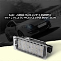 Miniatyrbilde 3 av 5: 2 stk. LED-nummerskiltlys for bil, for 2 2 3 Master