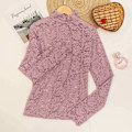 Miniatyrbilde 1 av 5: Dame falsk krage Avtakbar halv turtleneck Western Style S Pink Average size