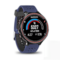 Miniatyrbillede 1 af 3: Blå Sort Blå Sort kompatibel med Garmin kompatibel med erunner 235 Tofarvet Urrem