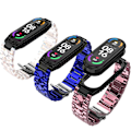 Miniatyrbillede 3 af 5: Transparent Gennemsigtig Rustfrit Stål Urrem kompatibel med Xiaomi Mi Band 6 / 5