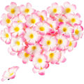 Pikkukuva 1 / 5: 50 kpl 3,5\" Vaahtomuovisia Havaijilaisia Frangipani Tekokukkia Plumeria Hattu Hiussolkia Juhliin Rantaloma Koti Häät Koristeluun (Sekavärit) Pink 2.4Inch