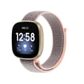 Rosa Sand Rosa Sand kompatibel med Fitbit Versa 3 Nylon Armband