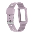 Miniatyrbillede 2 af 5: Lys Lilla Lys Lilla Silikone One Body Armor Urrem kompatibel med Fitbit Charge 4 kompatibel med Fitbit Charge 4