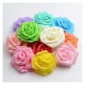 Miniatyrbillede 5 af 5: 100 stk. 7 cm Kunstig Rose Blomsterhoved DIY Real Touch 3D PE Skum Blomsterhoveder