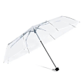 Miniatyrbillede 1 af 5: Transparent Automatisk Paraply Dame Paraply Foldbar Parasol Til Regn Og Sol Vindtæt Dame Regn Paraplyer Manual1