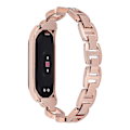 Miniatyrbillede 2 af 5: Rosaguld Rosaguld 8-formet Diamant Legering Urrem kompatibel med Xiaomi Mi Band 6 / 5