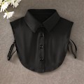 Pikkukuva 3 / 5: Naisten tekoviuluspaita Työvaatteet Paita Yhteensopiva Anti- Black anti-wrinkle pointed collar