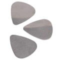Miniatyrbillede 4 af 4: 6 stk. Rustfrit Stål Guitar Picks - Sølv