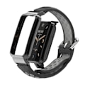 Miniatyrbilde 3 av 5: Svart Grå Svart Grå Silikon Klokkereim kompatibel med Xiaomi Mi Band 7 Pro