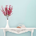 Miniatyrbild 4 av 4: 60cm 7-grenad vinterjasmin simulerad blomma simulerad växt falsk blomma sidenblomma vardagsrum bröllop blomsterarrangemang Purple red