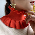 Miniatyrbilde 3 av 5: Dame falsk krage Avtakbar halvskjerf Pullover Dobbel Wood Innocence