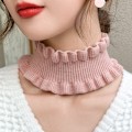 Miniatyrbilde 3 av 5: Dame falsk krage Avtakbar halv Cashmere Treøre Liten Light camel Average size