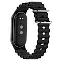 Miniatyrbilde 2 av 5: Ocean Silikon Klokkereim kompatibel med Xiaomi Mi Band 8