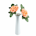 Miniatyrbillede 3 af 3: 25 stk. PE Skumroser Kunstige Blomster Bryllupsdekoration Festdekoration med Pind 1
