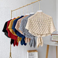Pikkukuva 5 / 5: Naisten tekoviuluska Shawl Western Dress 21 Internet Popular Su Gray