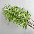 Pikkukuva 3 / 5: Simuloitu vihreä kasvin lehti pehmeäkosketus saniaisen lehdet kukka-asetelmiin 33 Asparagus fern