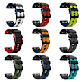 Miniatyrbillede 4 af 5: Lime Sort Lime Sort Silikone Sportsurrem kompatibel med Garmin Epix Gen2