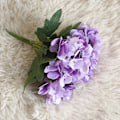 Miniatyrbillede 2 af 2: Sommerfugl Hortensia Kunstig Blomst Plante Bonsai Bryllupsdekoration INS Vind Purple