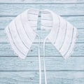 Miniatyrbilde 4 av 5: Dame falsk krage Avtakbar halv skjorte Kvinnelig ornament Vint A Adult average size