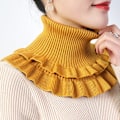 Miniatyrbilde 3 av 5: Falsk krage for kvinner, Cervical Spine Fashion All-Match Pullove Deep Purplish red [common Style]]