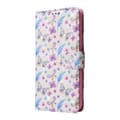 Fodral för iPhone iPhone 13pro Fjäril Blomma Plånbok med Korthållare Flip med Guldstämpling och Multi-kort Magnet