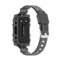 Miniatyrbillede 5 af 5: Sort Sort Transparent Silikone Urrem kompatibel med Huawei Band 7