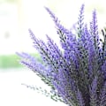 Miniatyrbild 2 av 11: 6-pack Konstgjorda Falska Blommor Lavendel Plast Torkade Blommor Växter Bukett för Inomhus Utomhus Hem Fuchsia