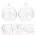 Miniatyrbilde 3 av 3: Glass Hengende Lysestake - 10 stk. Jul