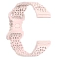Miniatyrbillede 3 af 5: Sand Pink Sand Pink Silikone Urrem kompatibel med Fitbit Versa 4 / 3 / Sense 1 / 2 kompatibel med Fitbit Versa 4 / 3 / Sense 1 / 2