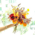 Miniatyrbilde 4 av 5: Kunstige falske blomster, falske høstblomster UV-bestandige høstplanter for hjemmekjøkken julefestival Thanksgiving høstdekorasjon (Høstblanding Col
