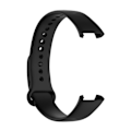 Miniatyrbillede 3 af 5: Sort Sort Silikone Urrem kompatibel med Xiaomi Redmi Smart Band Pro