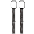 Miniatyrbillede 5 af 5: Sort Sort Tre-perle Rem kompatibel med Redmi Watch 3 Lite / Watch 3 Active