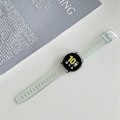 Miniatyrbillede 1 af 5: Green Green kompatibel med Samsung Galaxy Watch Active 2 Farveskift i sollys rem