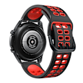 Miniatyrbild 5 av 5: Svart Röd Svart Röd Silikonarmband kompatibelt med Huawei Watch Gt Runner