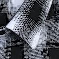 Miniatyrbilde 2 av 5: Dame falsk krage Avtakbar krage Herre Rutete Avtakbar C Small size red stripe Plaid-43